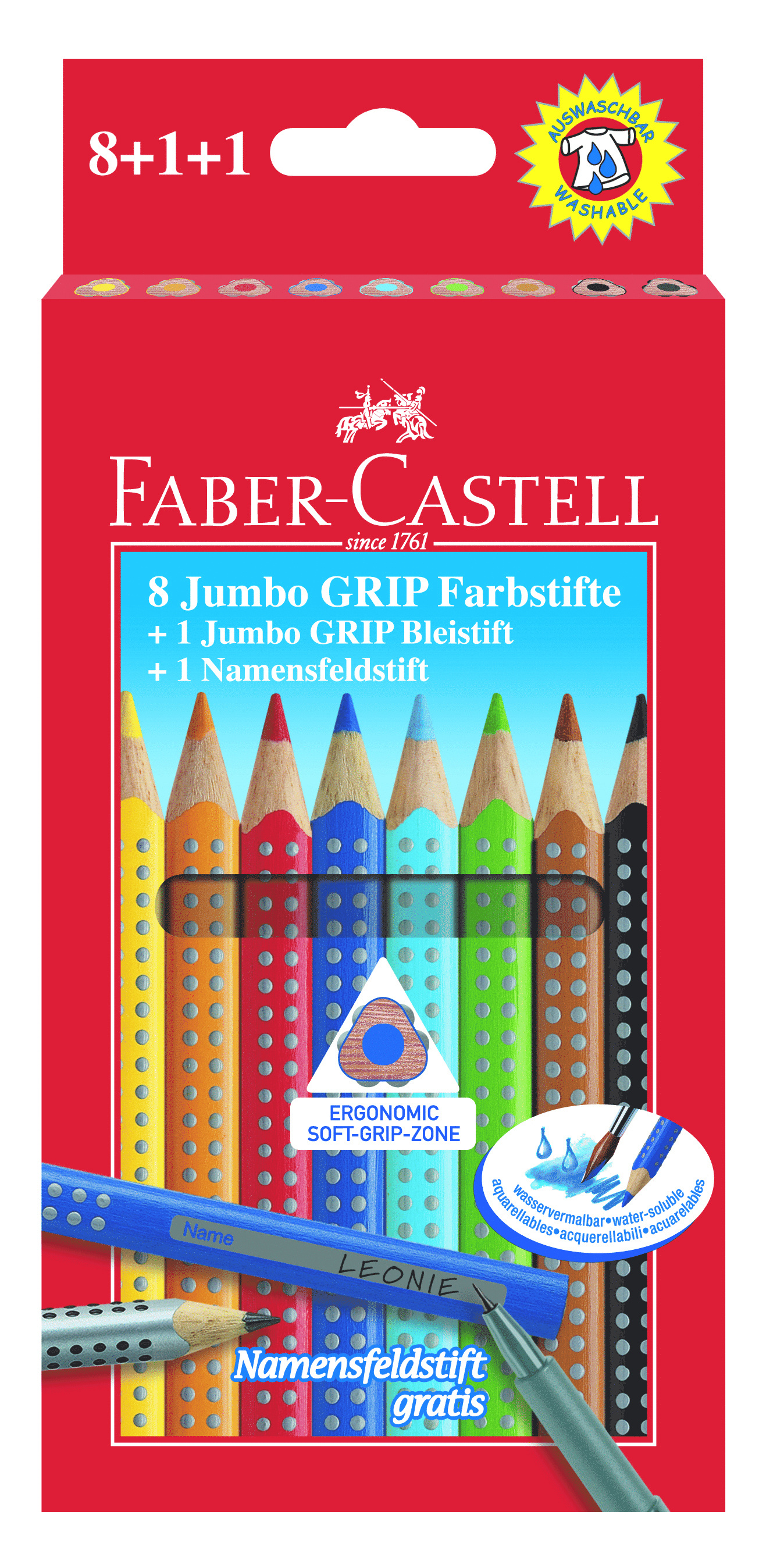 Farbstift Buntstift Jumbo-Grip Faber-Castell Einzelstifte Buntstifte Farbauswahl 